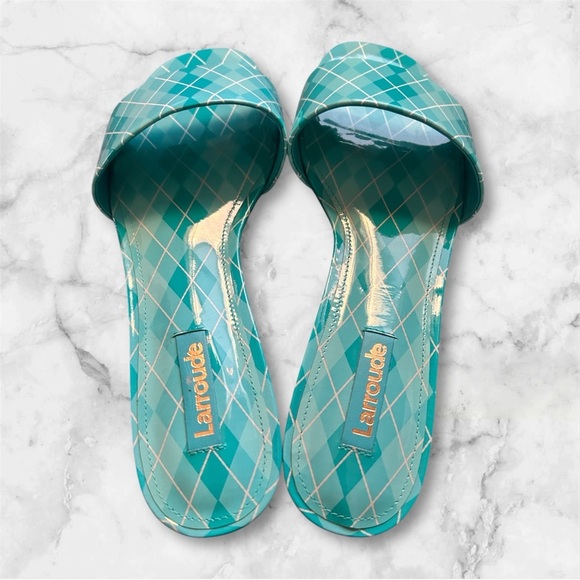 Larroude Ivy women’s sandals sz 7 NWOT made in Brazil - Picture 4 of 4